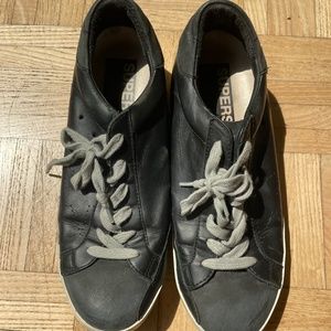 Golden Goose Black Superstar Skate Perforated Sneaker in size 38 (US 8)